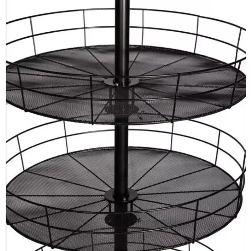 Doll Round display counter / Round wire basket rack / Small counter display stands