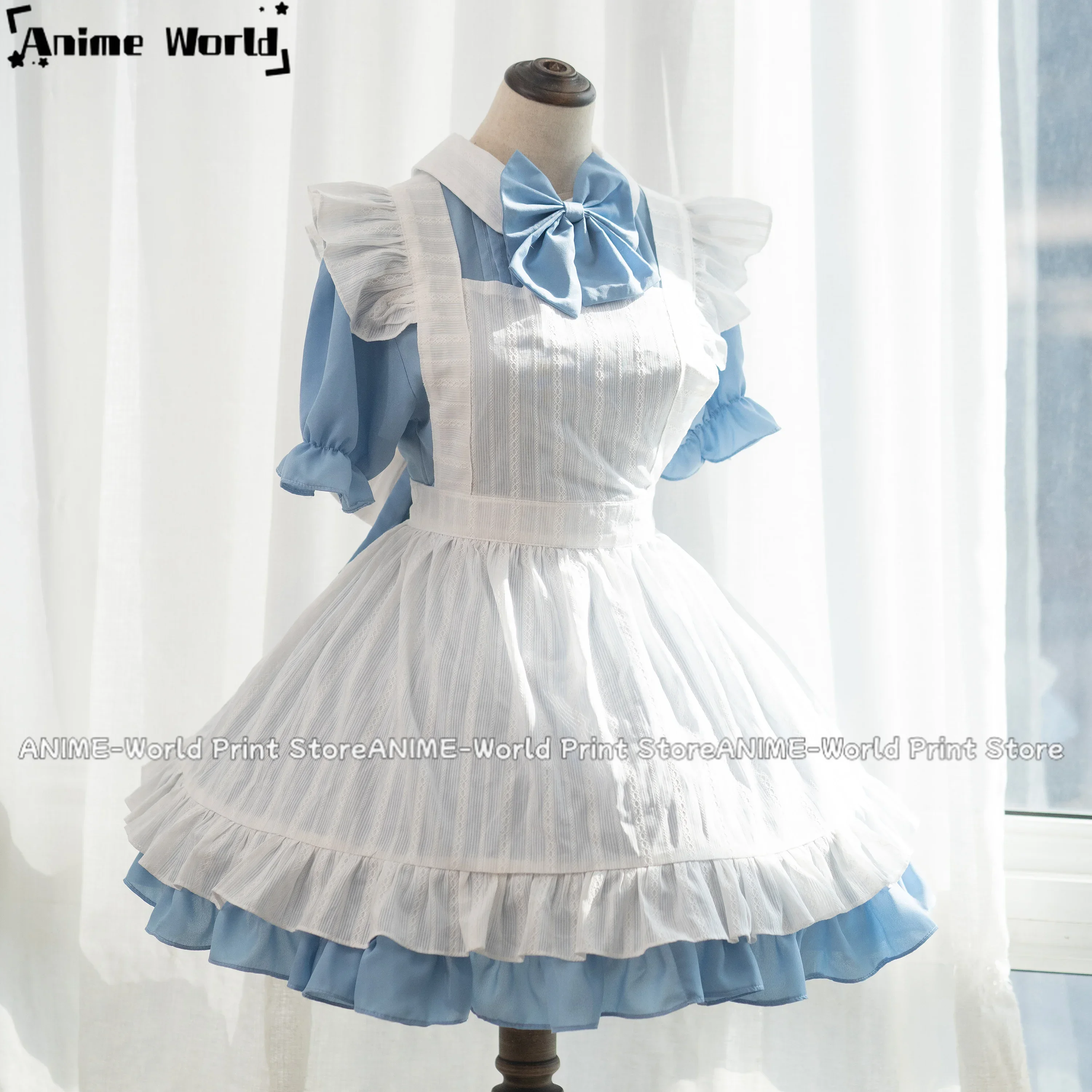 

《Custom Size》Anime Mermaid Melody Pichi Pichi Pitch Cosplay Costume Sing K Little Fish Fairy Toin Rina Sara CoCo Karen Novel