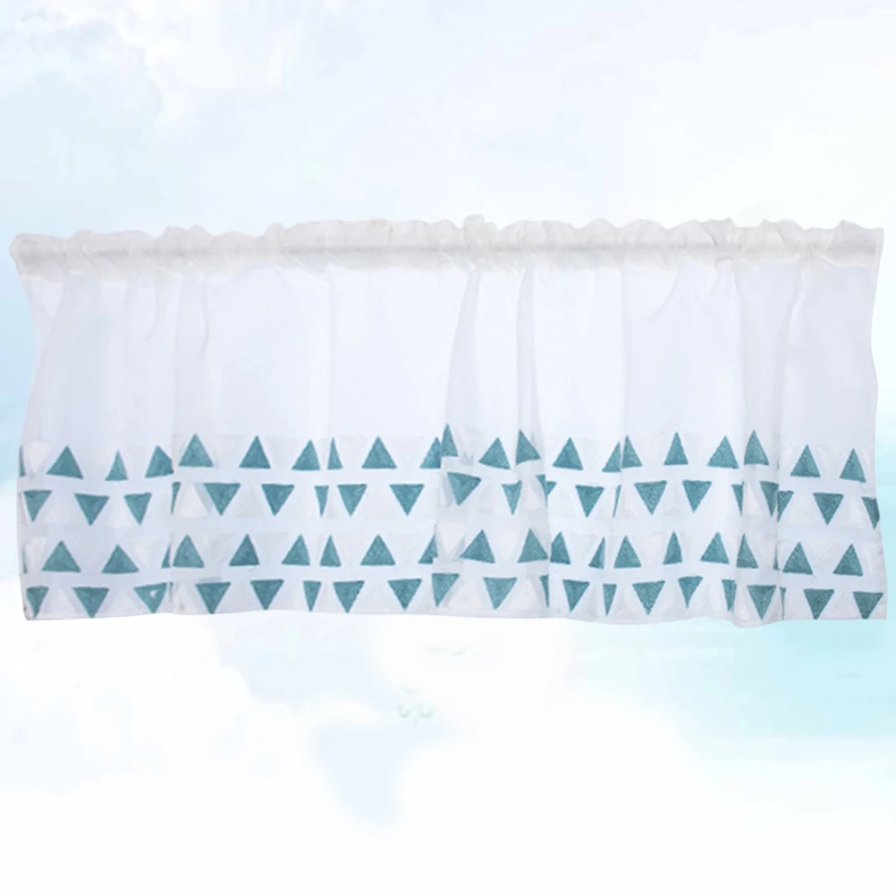 Romantic Exquisite Blackout Curtain 100x50cm Home Decor Sunlight Protection New Feeling Good Mood Living Room Bedroom