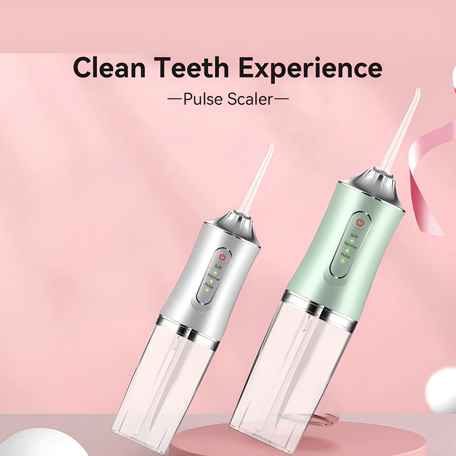 

Portable Smart Electric Oral Irrigator Water Flosser 1 Jets 3 Modes Rechargeable Dental Water Jet Irrigator Dental Teeth Cleaner