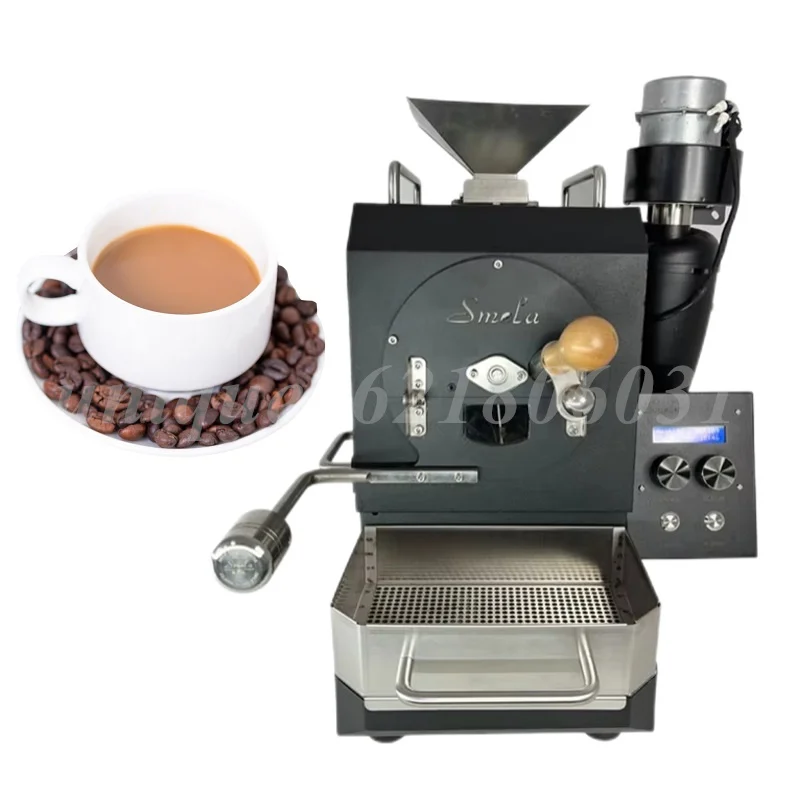 

High Quality Electric Infrared Coffee Roaster Automatic 300g Coffee Bean Roaster Machine Business Hot Air Drum Coffee Roaster