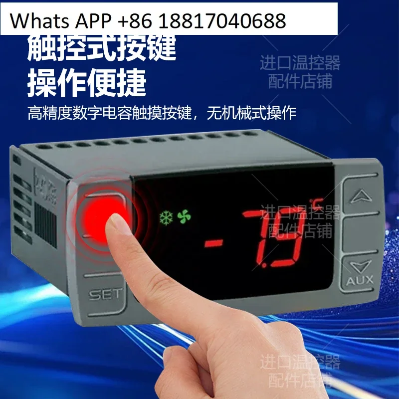 XR02/XR04/XR06CX termostat pendingin Freezer elektronik