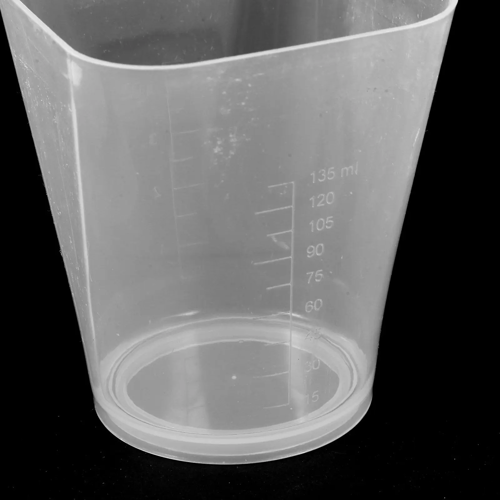 2Pcs Kitchen Measuring Cup Thick Plastic Transparent Square Mouth Measuring Pitcher with High Contrast Markings for Home Baking