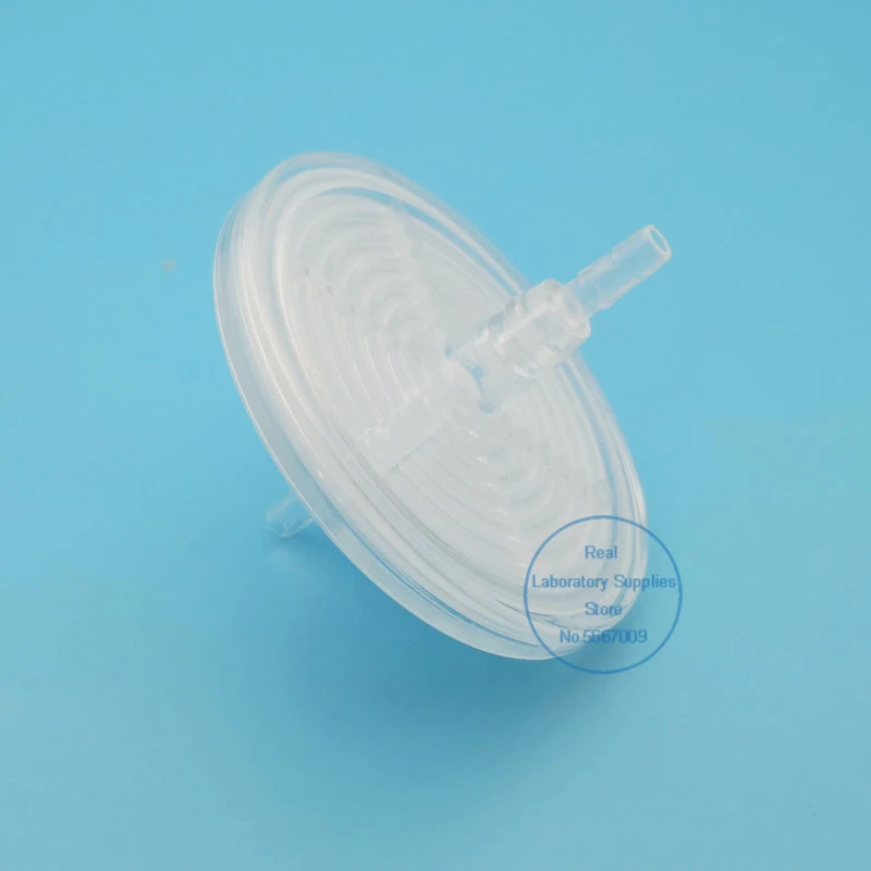 2pcs/lot 65mm 0.2um air filter with PTFE membrane for Medical sputum aspirator oxygen generator