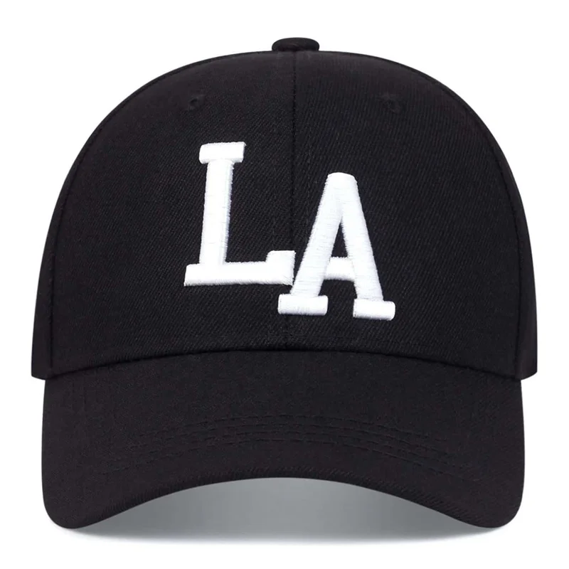 Cap Los Angeles LA golfHat black desert flowers adult Hip Hop Caps outdoor sun Hats Adjustable Baseball Cap