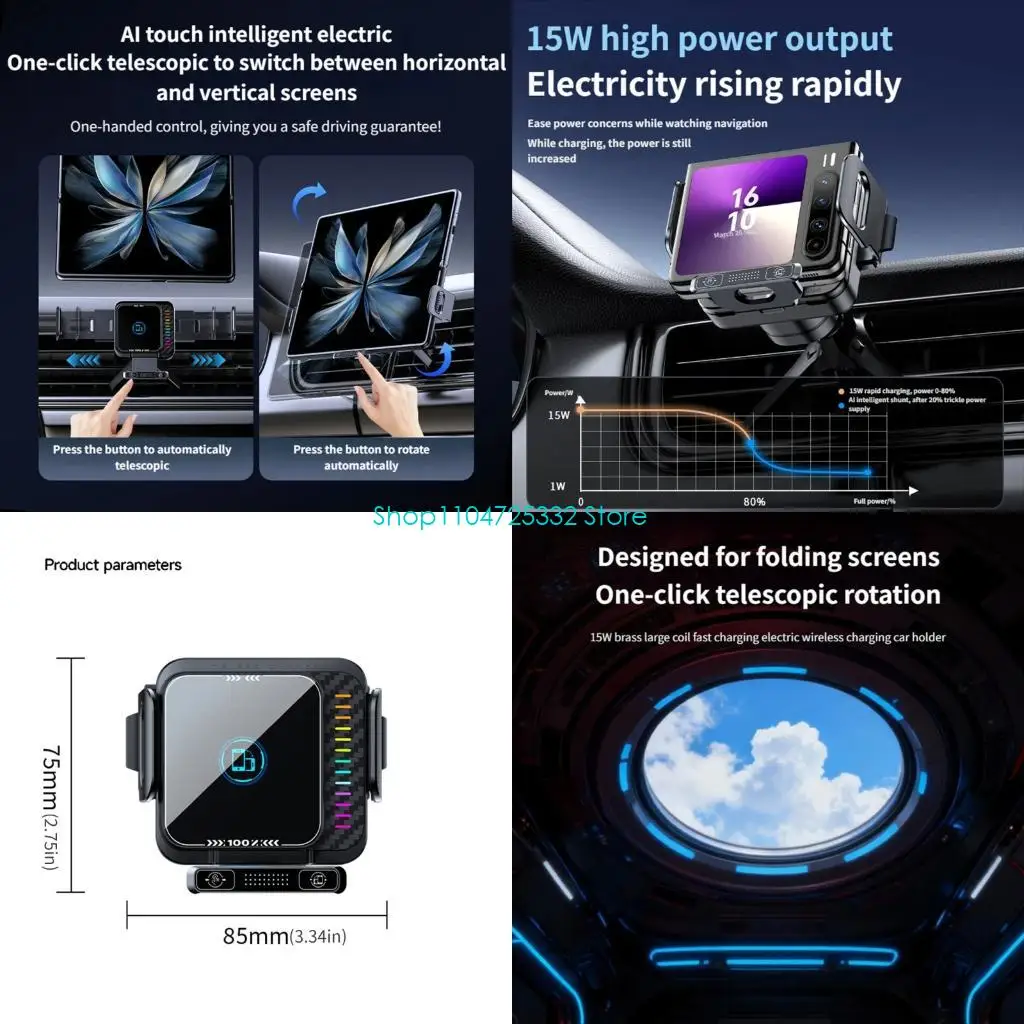 p5ea-360-degree-rotatable-car-phone-mount-stand-with-wireless-for-air-vent