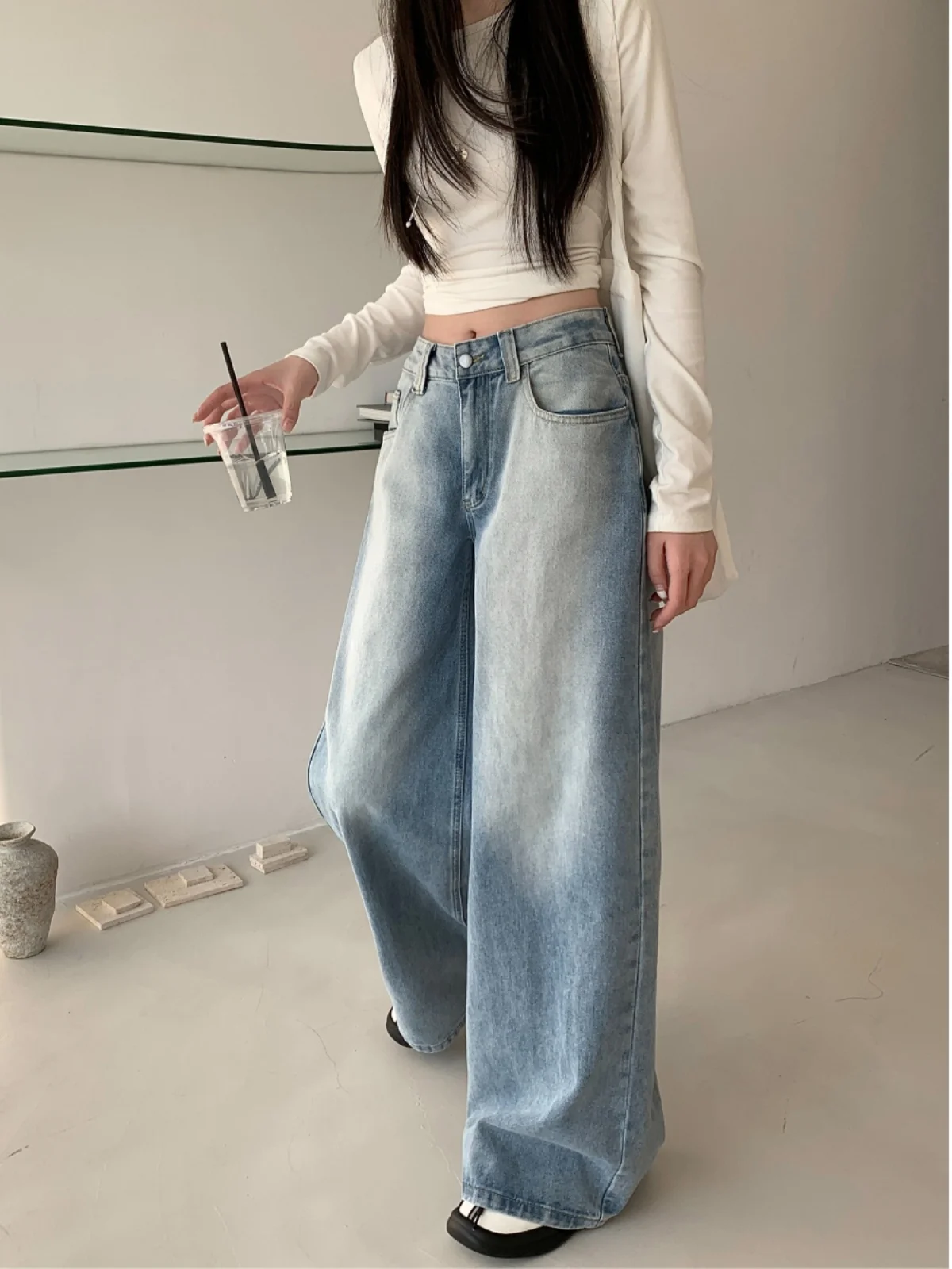 

Джинсы для девочек, женские качественные текстурированные материалы, удобные, прочные, износостойкие, против морщин, прочные, тяжелые, на всю ногу