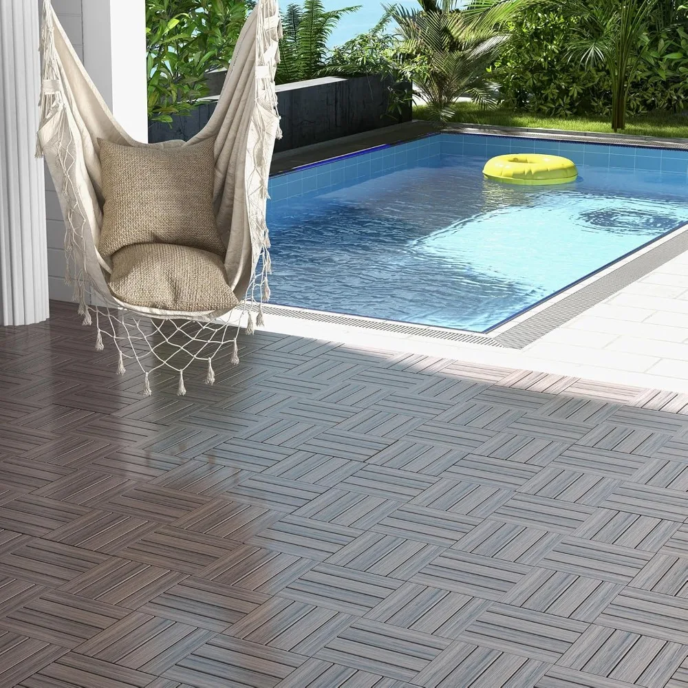 Interlocking Deck Tiles 18 Pack - 12