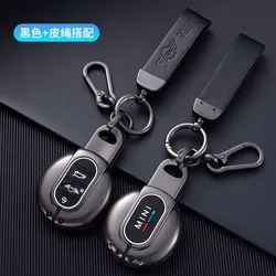 Leather Car Key Case Cover Protection Shell for BMW Mini COOPERS ONE JCW F56 F55 F54 F57 F60 R55 R56 R57 R58 R59 R60 S Roadster