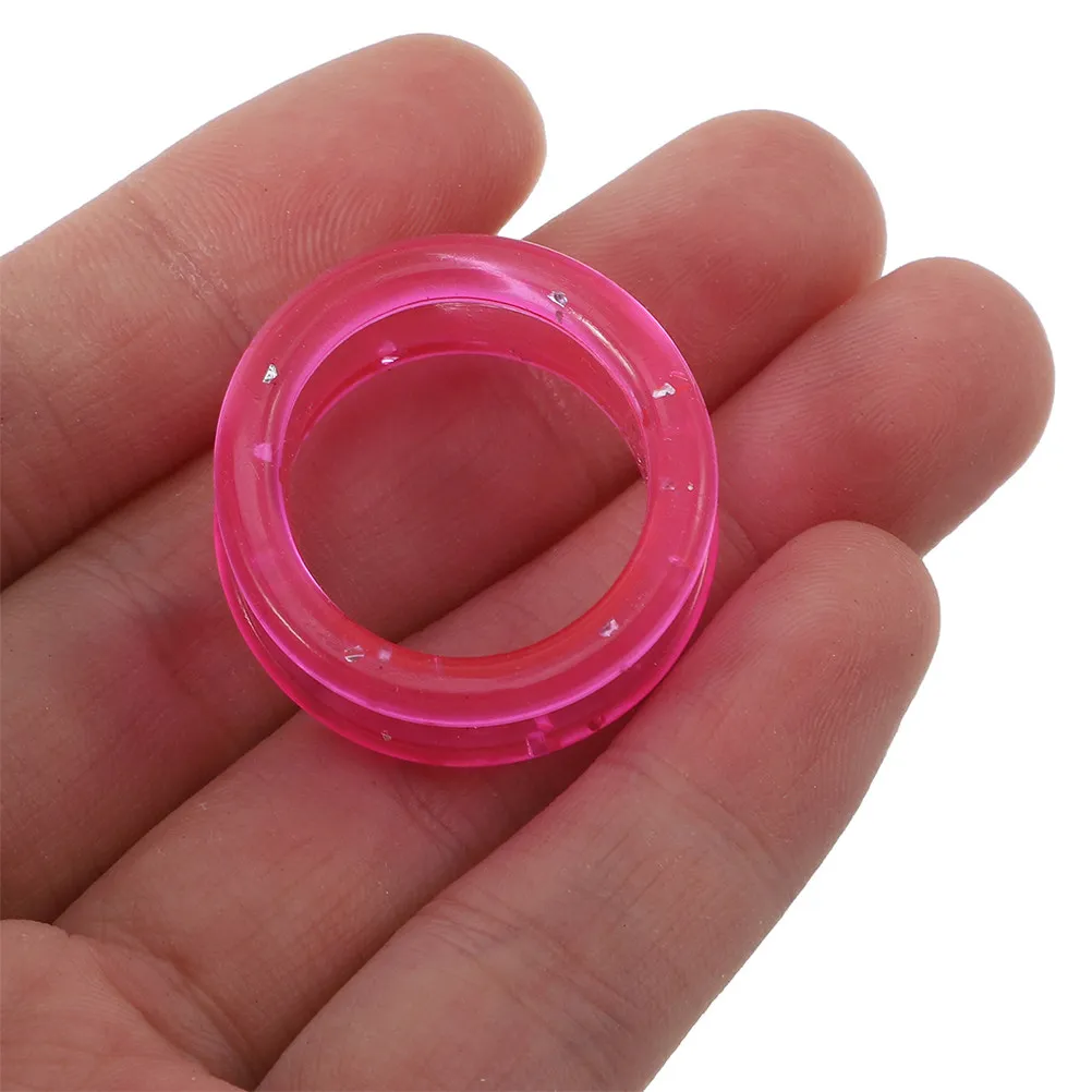 10Pcs Premium Silicone Scissor Finger Rings for Hairdressing Pet Grooming Shears Barber Thumb Inserts Comfort Grip Fatigue