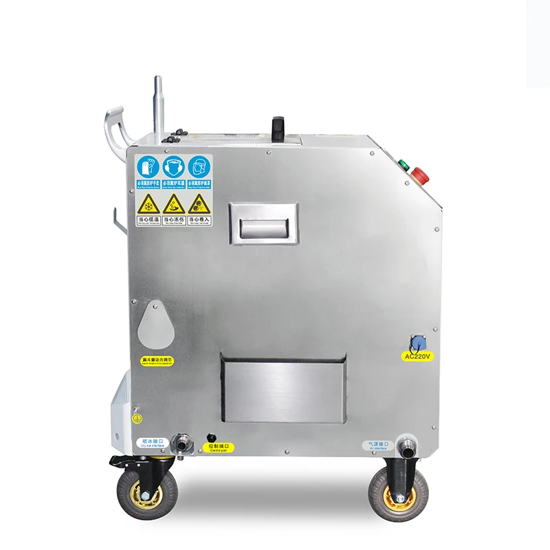 New 2024 dry ice blasting machine for food and medical industry automotive cleaning