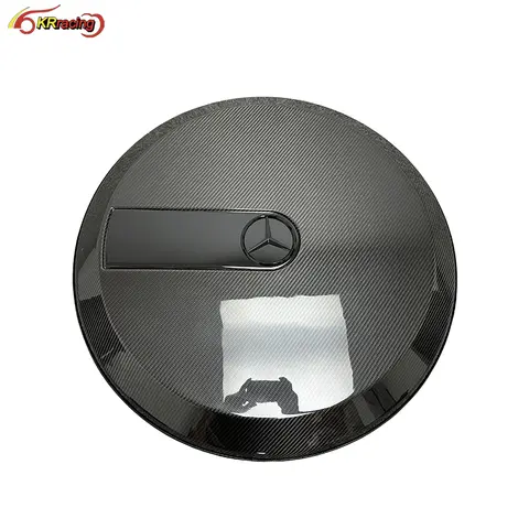 मर्सिडीज G63 किट G-क्लास G वैगन W464 W463A G500 G63 कार्बन पार्ट्स के लिए ड्राई कार्बन फाइबर व्हील स्पेयर टायर कवर 8 best sales w463a - №3