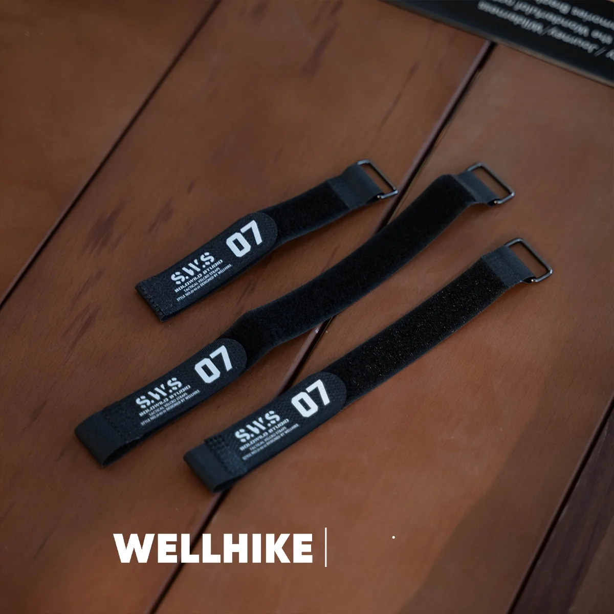 Tactical Nylon Magic Tape Strap Anti Slip Binding Tent Camping Storage Outdoor WELLHIKE SWS Zip Fastener Fabric Adhesive Straps