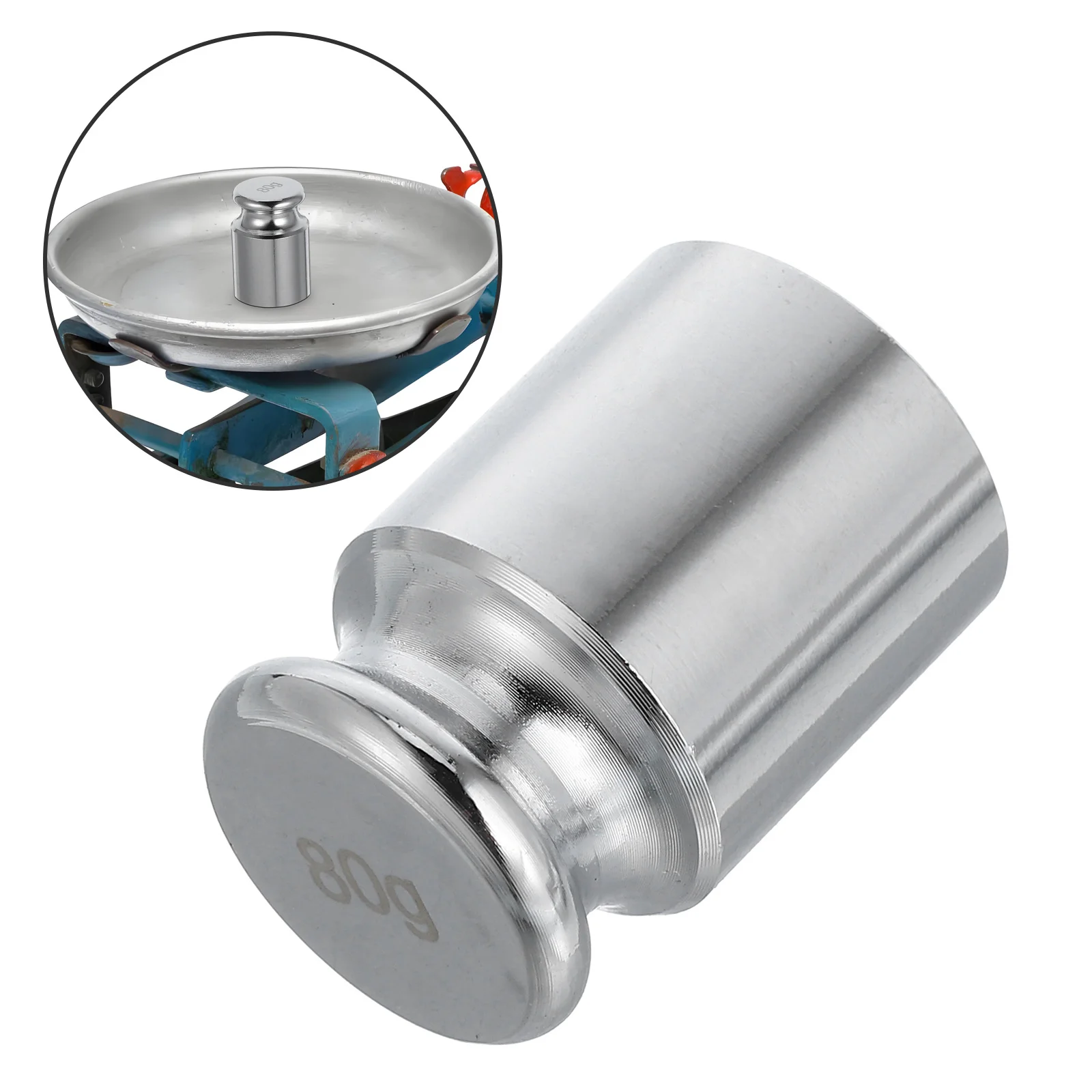 

Calibration Weight 80G Precision Balance Calibration Weight Accurate Digital Scale Measurement for Lab Industrial Scale Testing