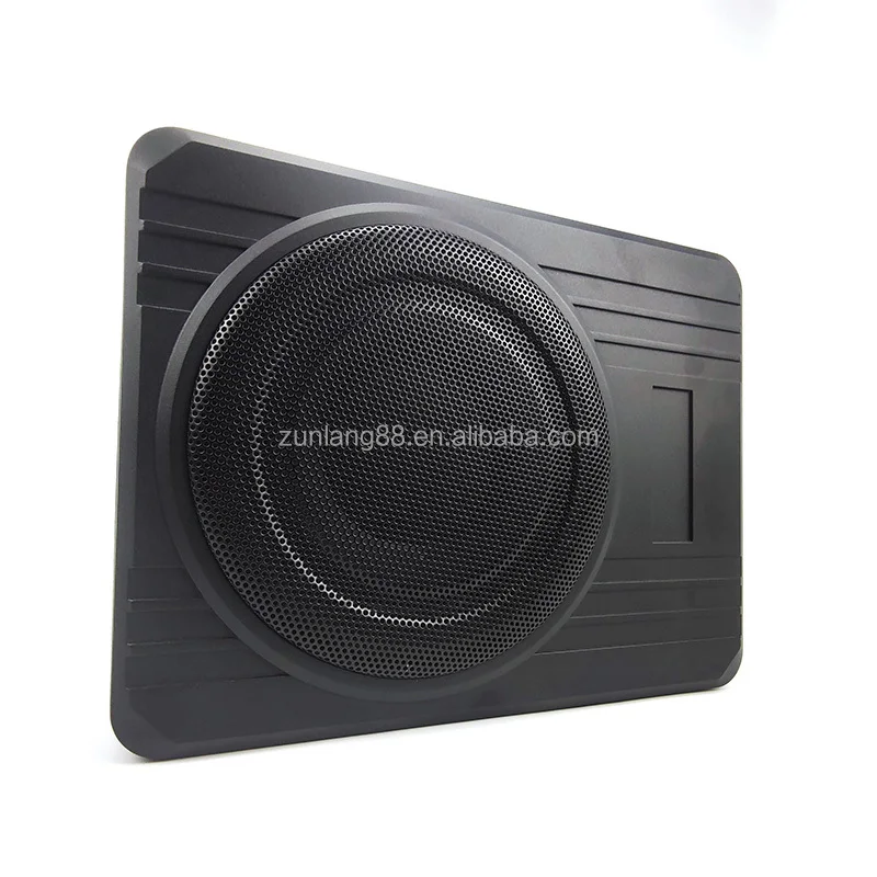 

Factory Max 1500W Car Audio Subwoofer Built-in Amplifier 8-Inch Slim Active Subwoofer Speakers Iron Material Strong Bass