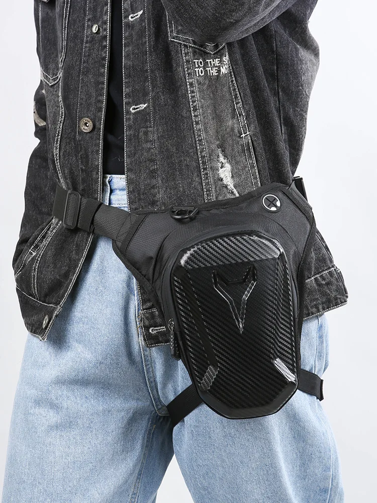 Tactical Leg Bag Motorcycle Gear Men's Biker Bag Reflective Rider Bag Women's Outdoor Sports Motorcycle Crossbody Bag