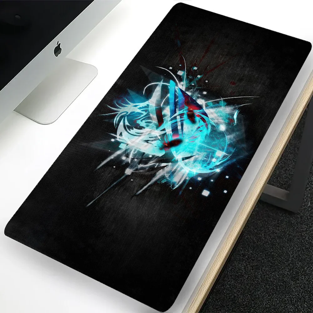 Kali Linux Large Gaming Mouse Pad Computer Mousepad PC Gamer Laptop Mouse Mat Office Mausepad XXL Silicone Keyboard Mat Desk Pad