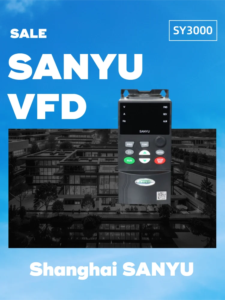 TLF SANYU 5,5 kW VFD VSD Frequenzumrichter 380 V 50/60 Hz AC-Antrieb Solarpumpen-Wechselrichter Frequenzumrichter für Motor