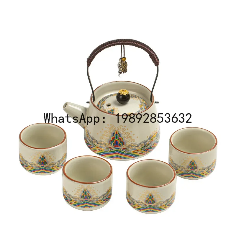 

V5.12 teapot set - corporate annual meeting souvenir, kung fu tea set, business gift