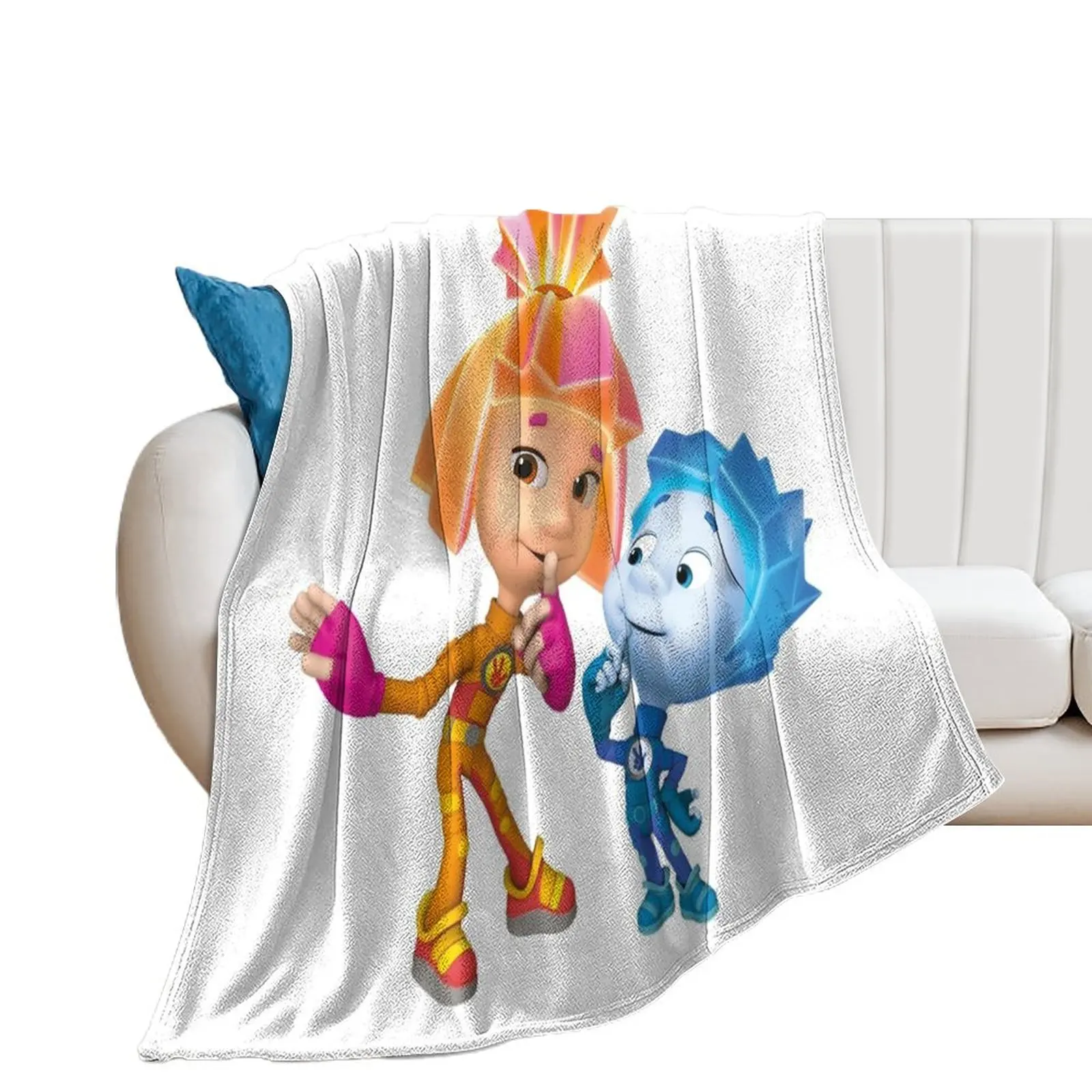 Cartoon the fixies Throw Blanket For Baby Decorative Beds Blankets