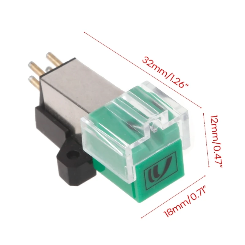 Universal Turntable Stylus Replaced Cartridge Needle for ATN95E, AT93, AT3400, AT345 Record Player Improve Sound Quality