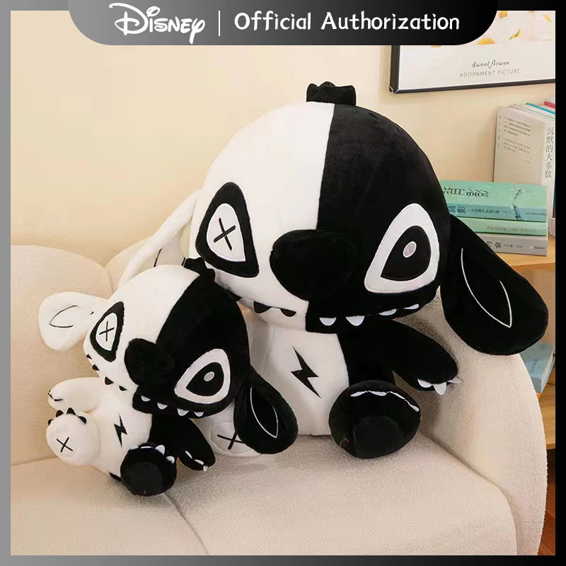 40-70CM New Disney Night Ghost Lilo & Stitch Plush Toy Cute Anime Doll Soft Cartoon Stuffed Companion Children's Birthday Gift