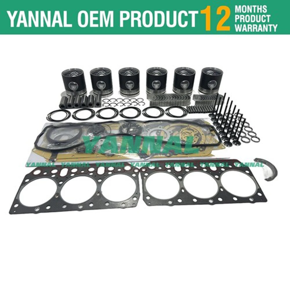 

High-Quality Overhaul Rebuild Kit for Doosan Daewoo D2366 Engine DH320 DH280
