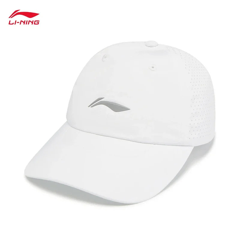 

LI-NING Unisex Running Series Breathable Adjustable Cap Reflective Sunscreen Running Baseball Hat 56-60CM AMYV073
