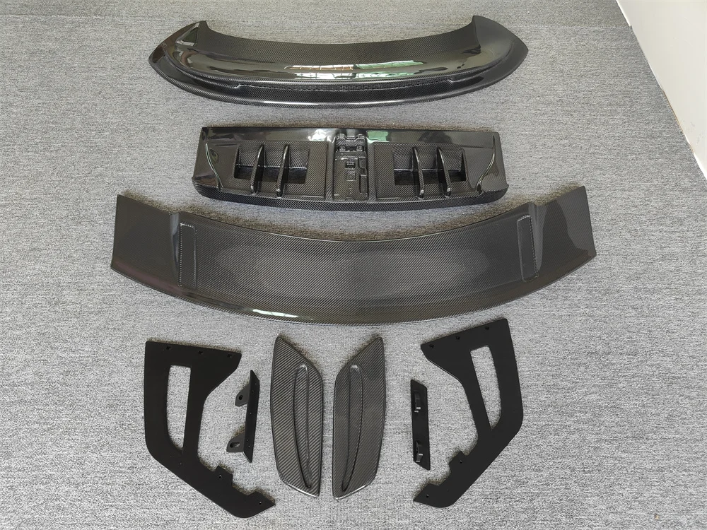 Used for . 911 992 Upgrade GT3 Carbon Fiber Rear Trunk Spoiler Carbon Fiber Spoiler Body Kit