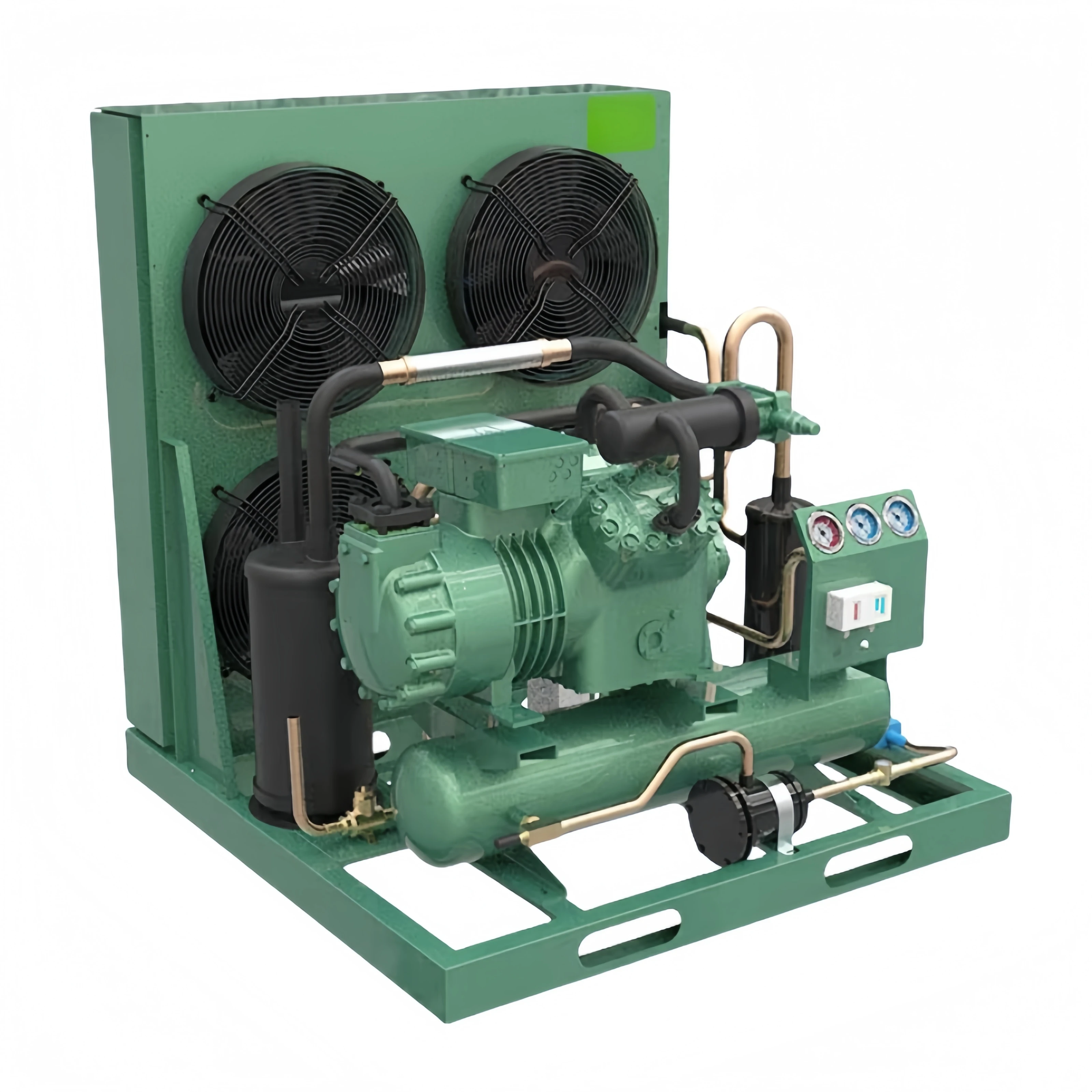 

10 Ton Emerson Compressor Condensing Unit Air-Cooled Refrigeration Unit for Cold Room Blast Freezer Restaurants