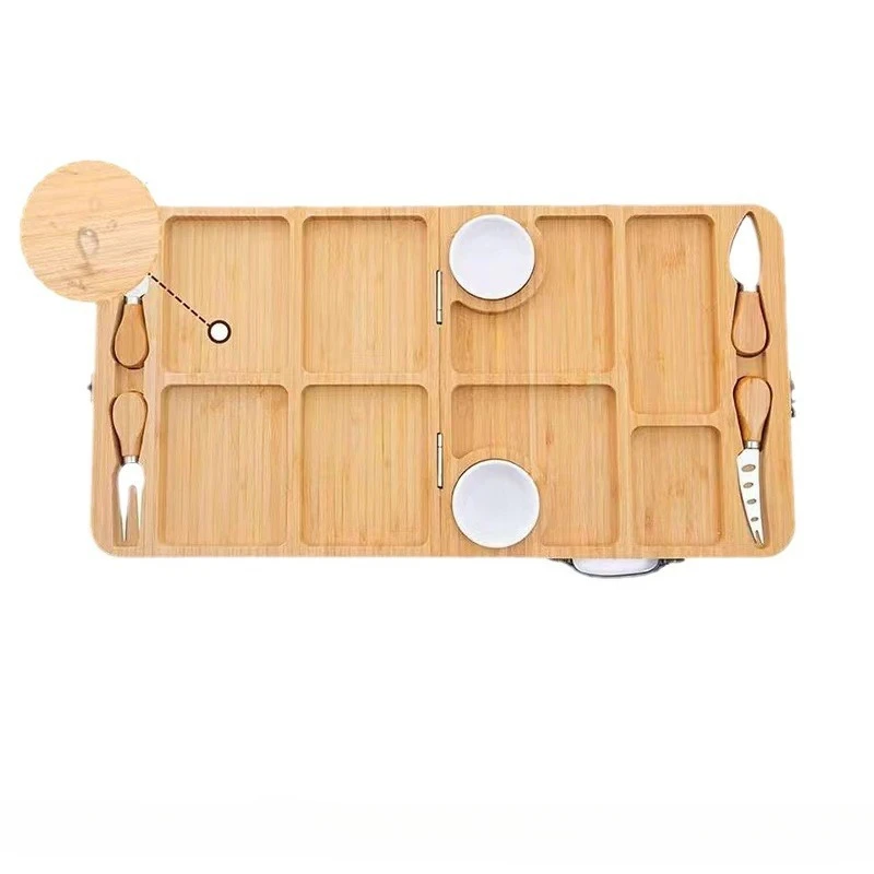 Spot Cheese Board Foldable Fruit Bread Cutting Deli Cheese Cutting Portable Snack Platter Butter