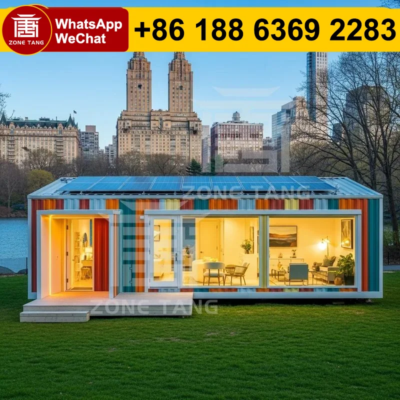 Energy Efficient Mobile Home Prebuilt Homes Manufacturer Flat Pack House Custom Interiors Fireproof Durable Off Grid Repairable