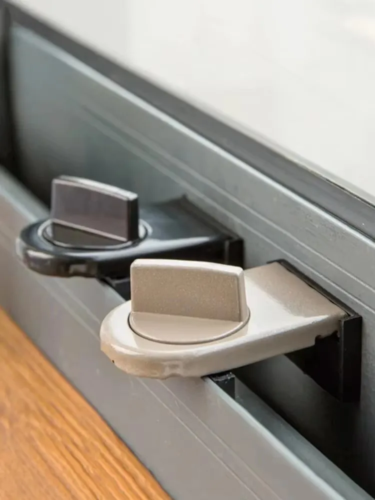 1PC Sliding Sash Stopper Cabinet Lock Straps Door Security Anti-theft Lock Window Sliding Doors Lock Baby Kids Child Safety