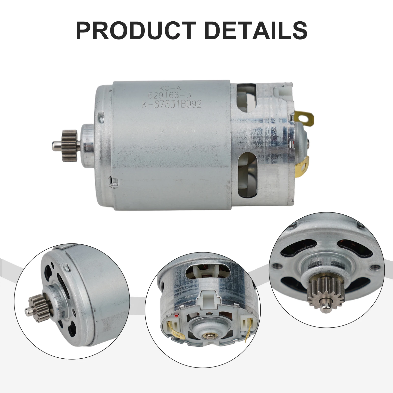 Exact Fit Motor Replacement for HP333DSME HP333D DF333D DF033D DF333 Equipment Using 629395-8 and 629166-3 Reference Numbers