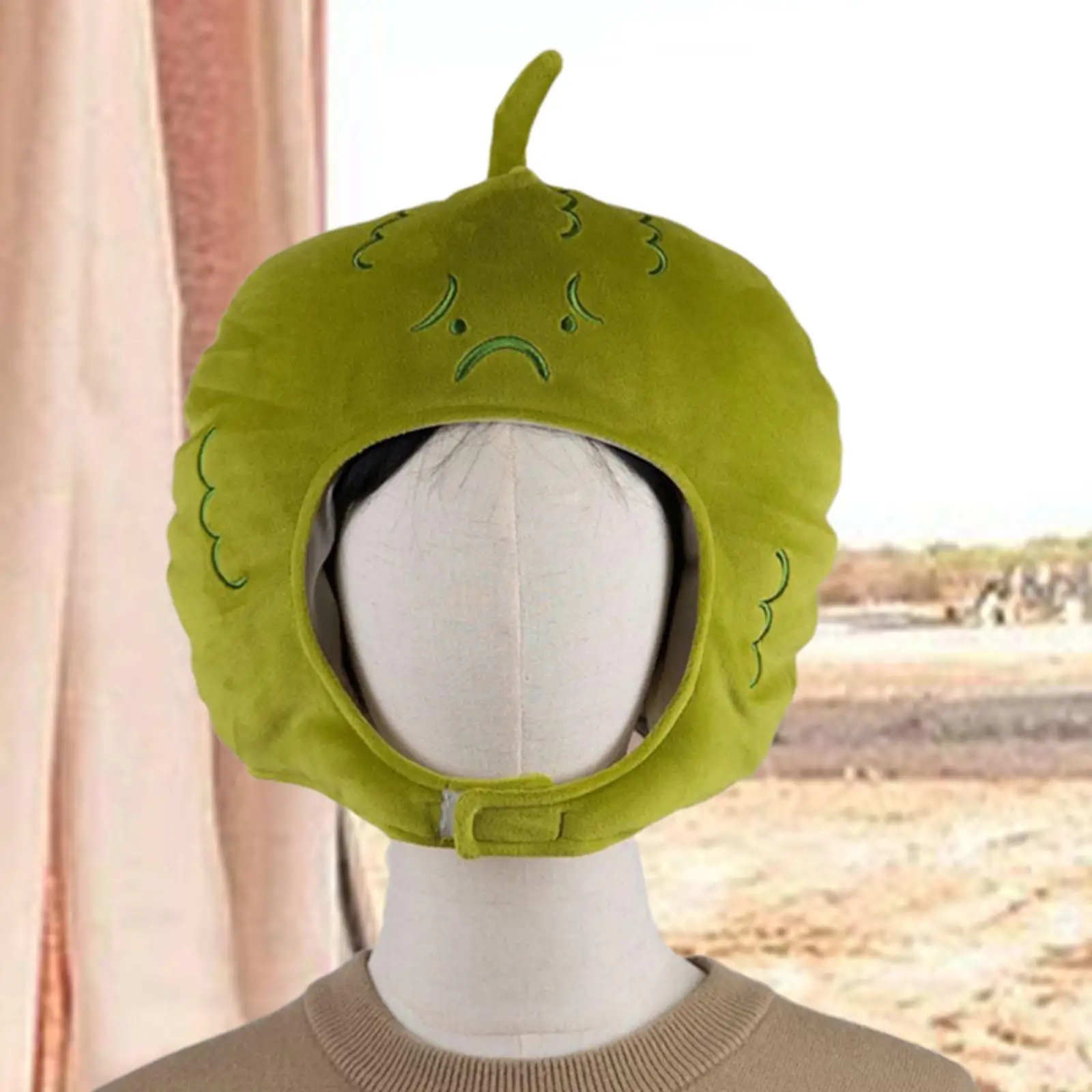 ゴーヤ帽子コスプレ漫画写真小道具おもちゃコスチュームアクセサリーセルフィーハット