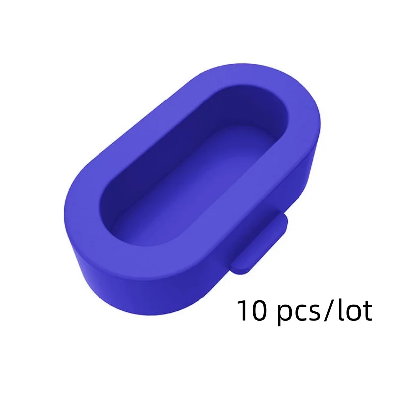10 ピース/ロットシリコン防塵プラグ充電ポートプロテクターキャップガーミンフェニックス 7 5 6 フォアランナー 965 955 265 255 時計アクセサリー