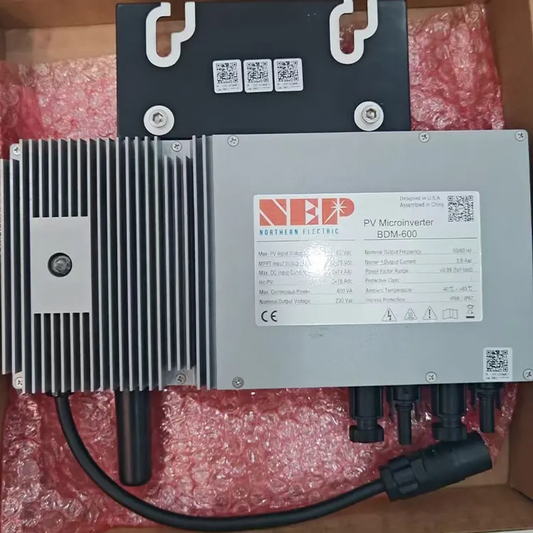 Plug And Play  System600W Balcony  System Kit DYJH-60OW-ON Grid Tie Microinverter 2x450W Panel Plug And Play Home Powe
