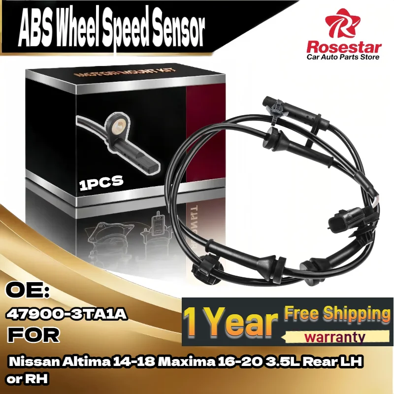 

Датчик скорости колеса ABS для Nissan Altima 2014-2018 для Nissan Maxima 2016-2020, задний левый правый 47900-3TA1A