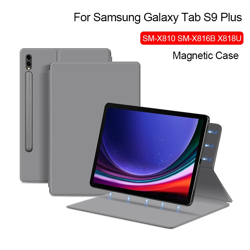 Smart Cover For Samsung Galaxy Tab S9 Plus 12.4