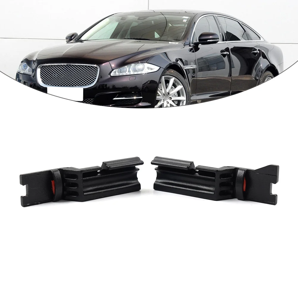 Sunroof Guide Sliding Block C2D18562 C2D18561 Right & Left 1Pair For Jaguar XJ 2010-2020 Model ABS Black