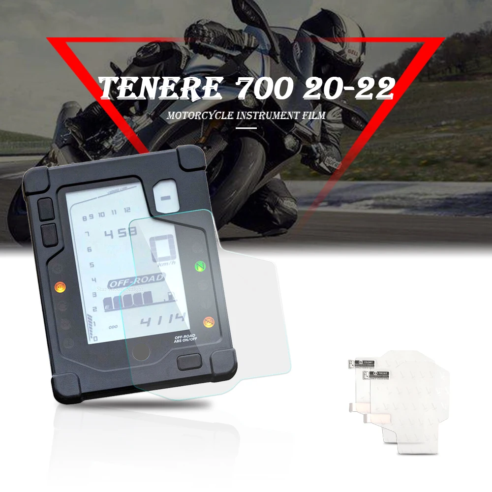 Motorcycle Scratch Cluster Screen Dashboard Protection Instrument Film For YAMAHA Tenere 700 Tenere700 Tenere-700 2020 2021 2022