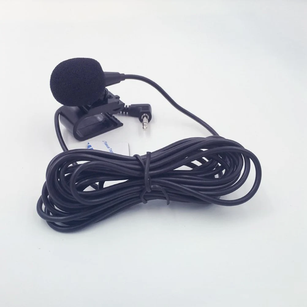 

Microphone For Motorcycle Hands-Free Gps Calling Noise Reduction Waterproof Dustproof 3.5Mm Collar Clip Mic
