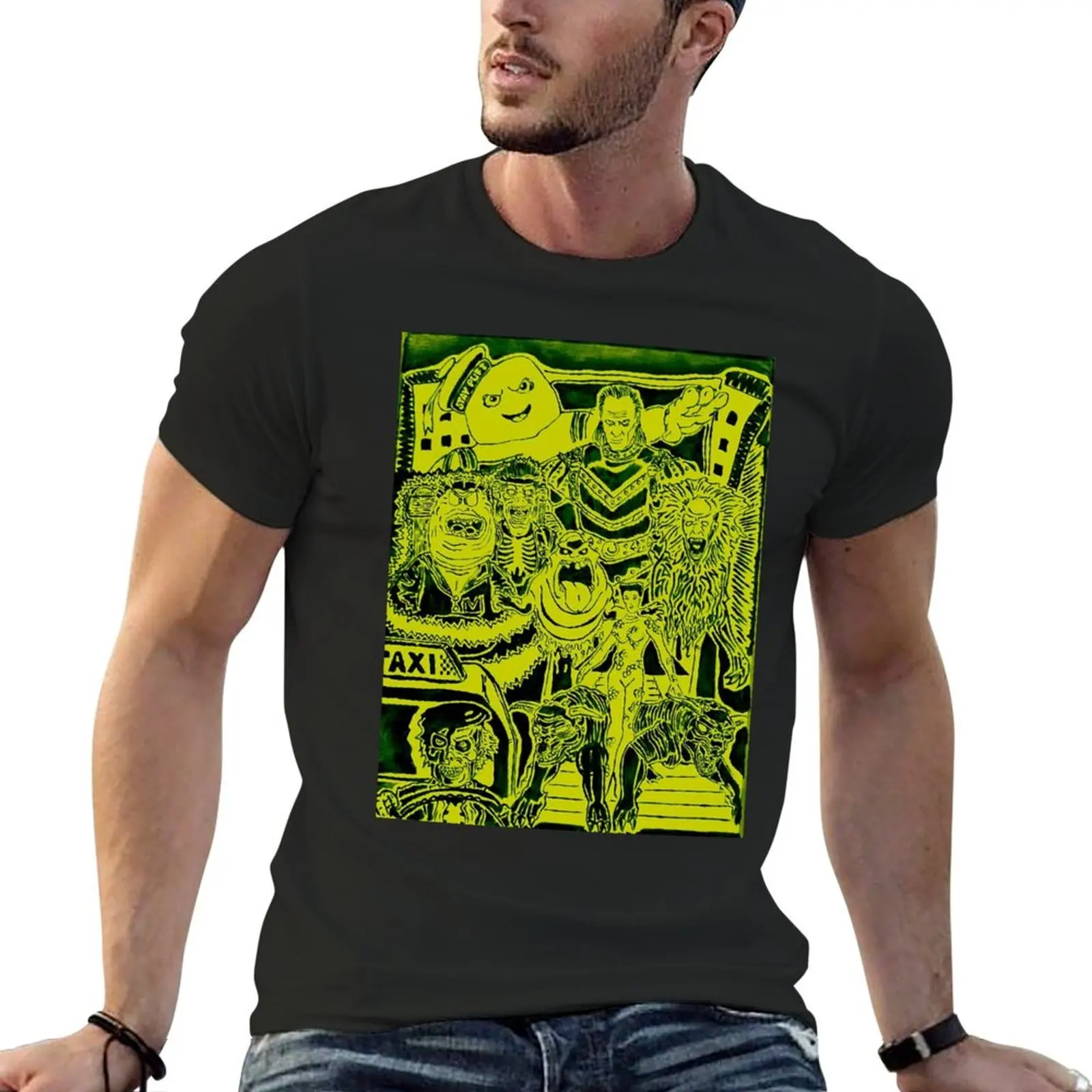 Ghostbusters Ghouls T-shirt Aesthetic clothing tops summer tops mens t shirts