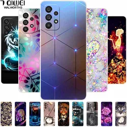 For Samsung Galaxy A32 5G 4G Case TPU Soft Printing Clear Slim Silicone Coque Cover for Samsung Galaxy A32 Case Shell SamsungA32