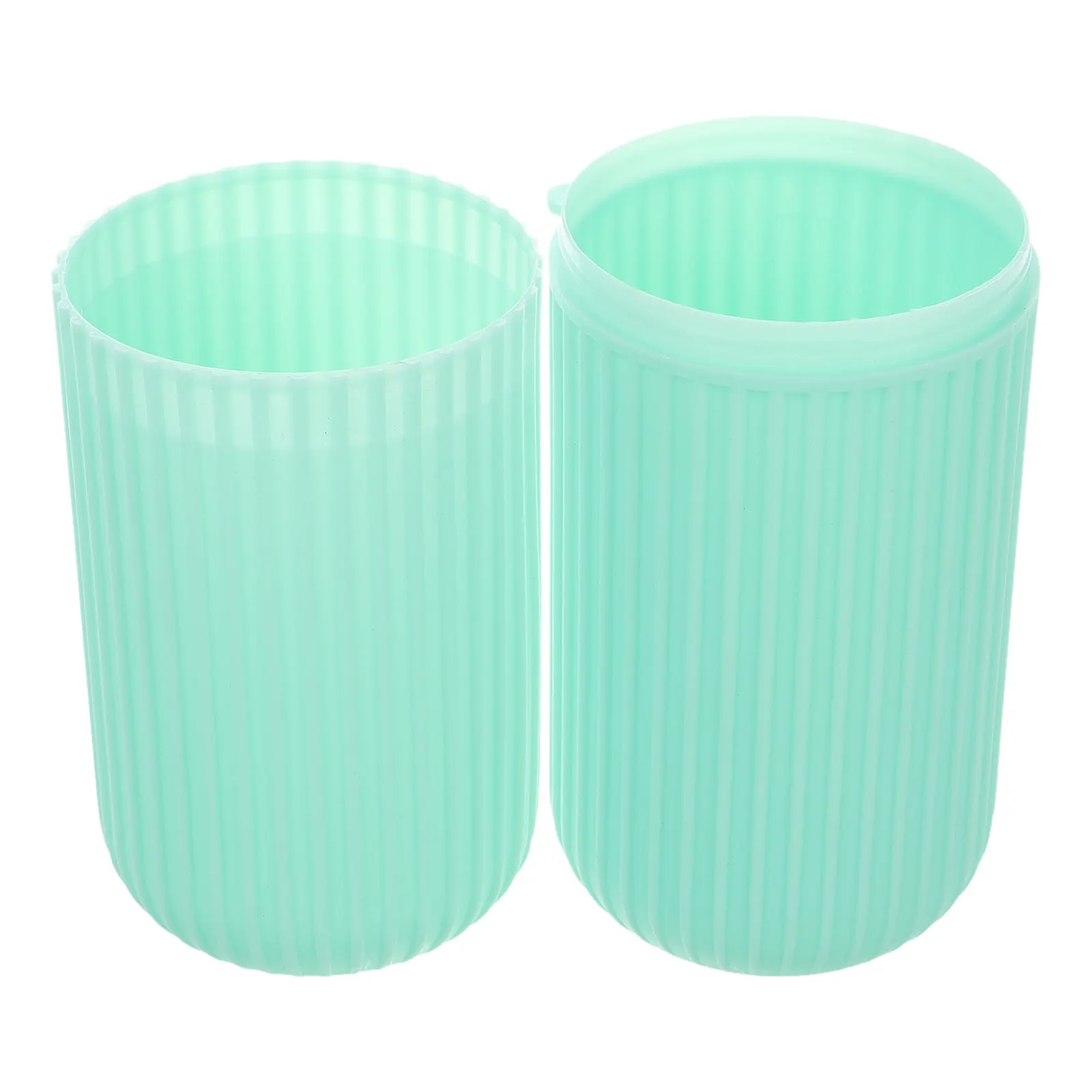 1Pcs Travel Toothbrush Storage Box Sky- -Friendly Small Toothbrush Holder Toothpaste Organizer Tooth Brushing Cup