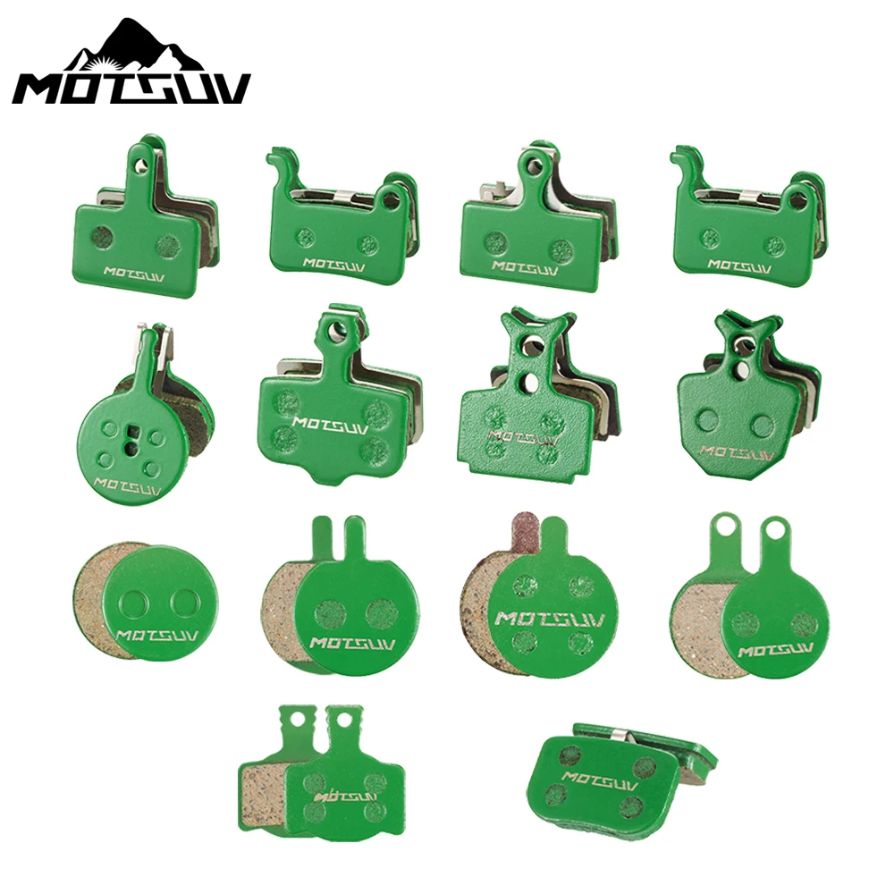 MOTSUV 4 Pairs Bicycle Ceramics Disc Brake Pads for MTB Hydraulic Disc Brake SHIMAN0 AVID HAYES Magura Formula Bicycle Pads Part