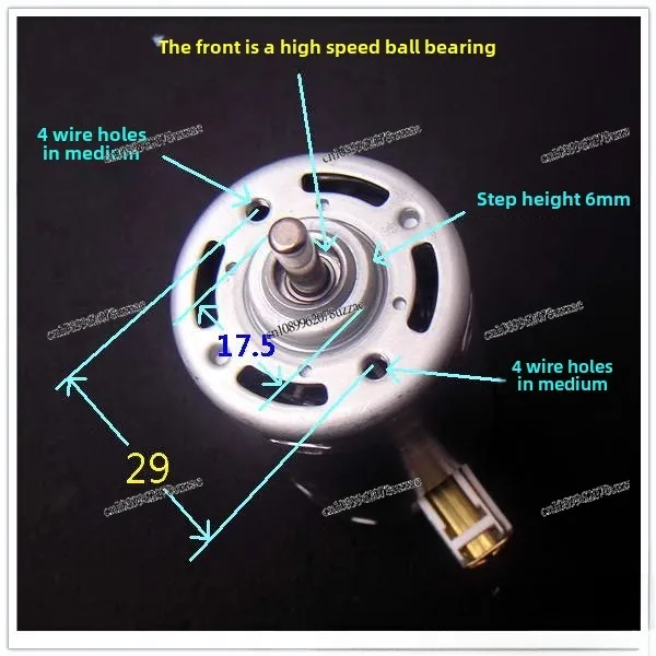 DC 230v Million Rpm, High-speed Bench Drill, Grinding, Engraving Machine Spindle, Motor