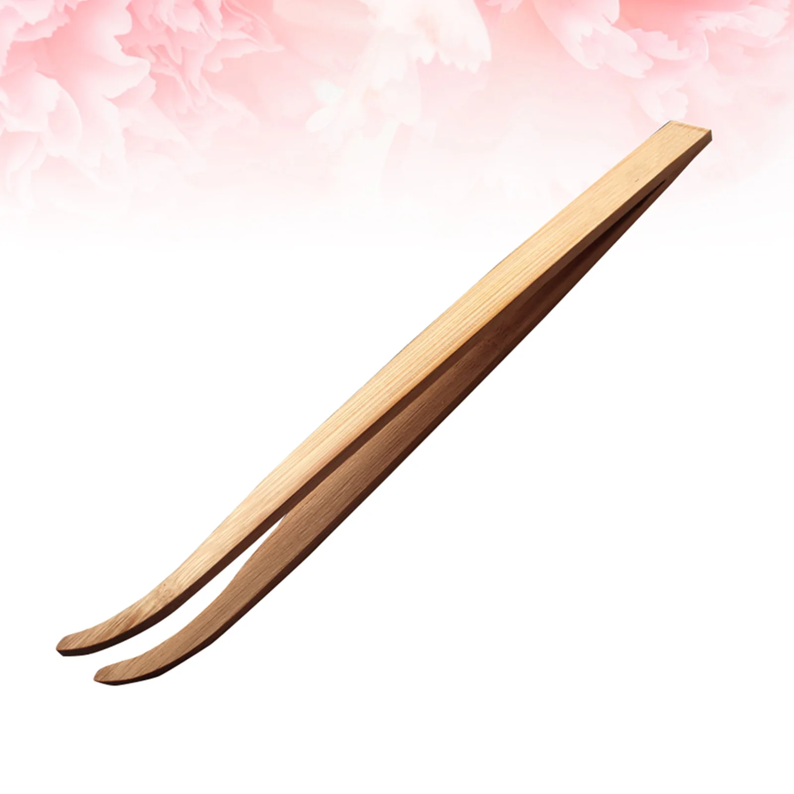 

16.5cm Reptile Feeding Tongs Natural Wood Tweezers Safe Handling Tool for Snakes and Lizards Live Or Canned Food Pet Tweezer