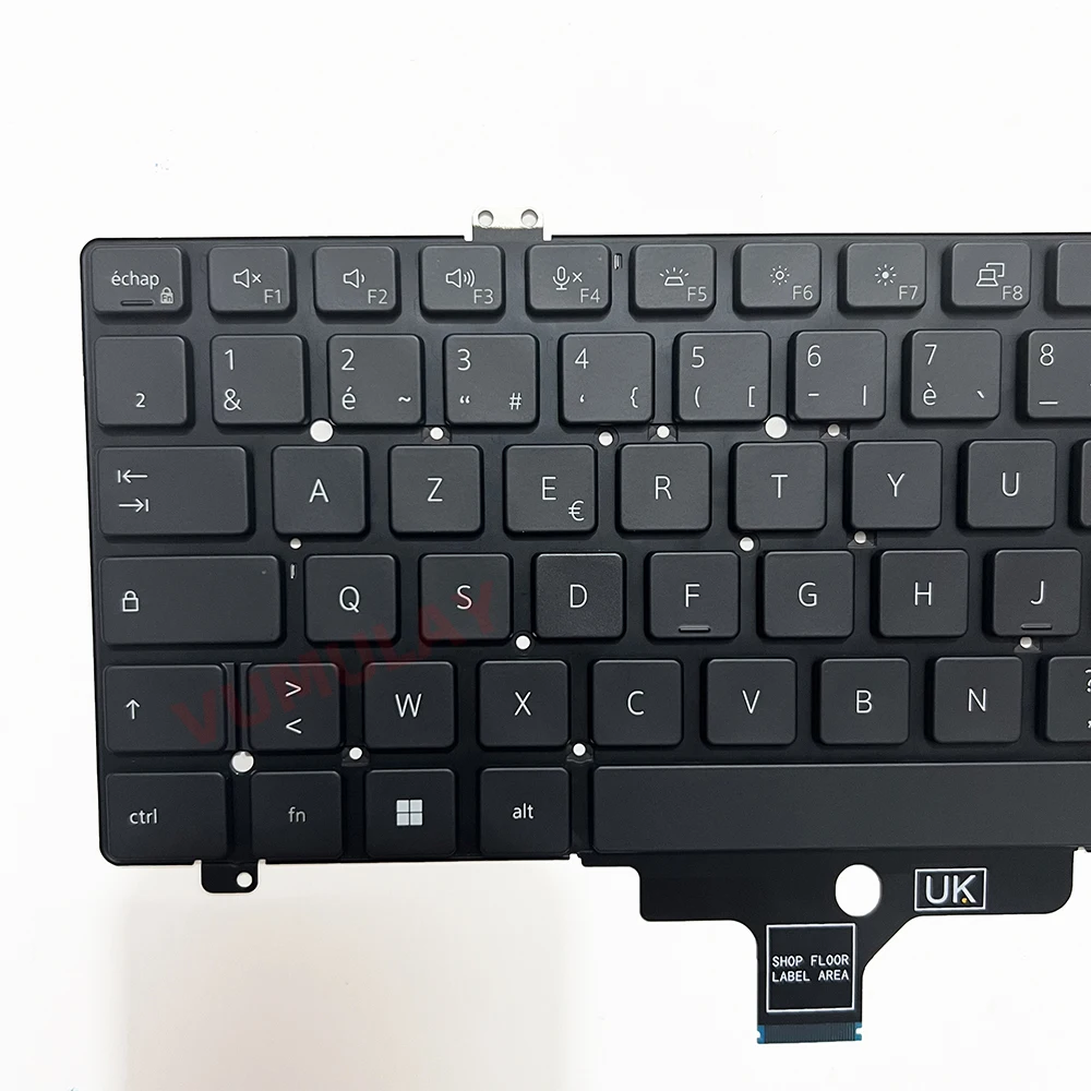 AZERTY Keyboard for Dell Latitude 7420 7430 7521 7520 7240 7530 5420 5421 5430 5431 0NMWP8 0MNNHV French FR Backlit
