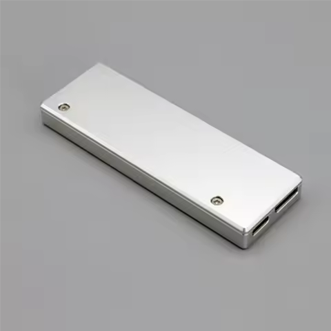 Ocussd NVME M. 2 M Key SSD External Enclosure SSD Case Pcie 4.0 X4 64Gbps Oculink PCI-E 4.0 X4 SSD Enclosure Adapter-POS